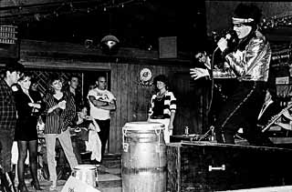 Now he plays for the President: Lost Austin's old-style Dino Lee at the Top Hat, 1984