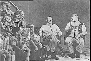 <i>The Uncle Jay Show</i> host Jay Hodgson (l) and Jack Wallace