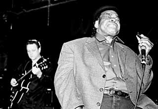 James Cotton with Jimmie Vaughan at Antone's, January 5