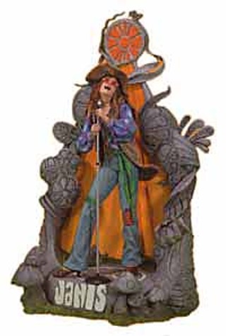 The Janis Joplin doll from <i>Spawn</i> creator Todd McFarlane's McFarlane Toys