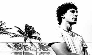 Javier Bardem as Cuban poet Reinaldo Arenas