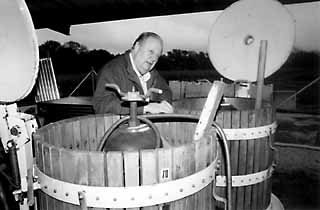 Winemaker Franklin Houser