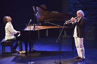 Enrico Rava (r) and Stefano Bollani, June 30