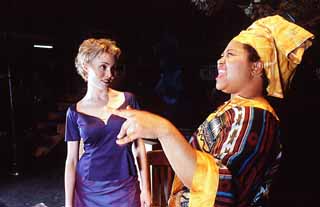 Left to right: Andrea Osborn, Peggy Lee Pleasant