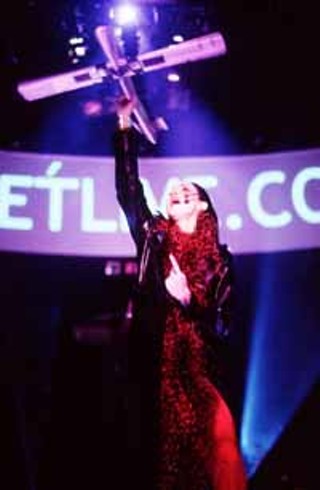 Meredith McCall as Jouét singing Night Flight
