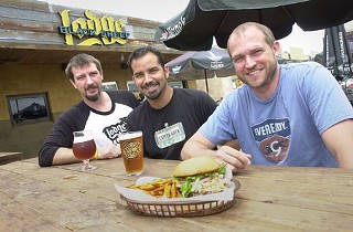 Black Sheep Lodge owners (l-r) Keith Sandel, Brian Pacheco, and Troy Moore