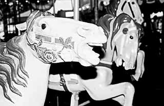 Antique rides for the very young