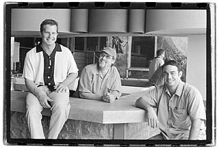 O'Connor with MiddleMan Music's Charlie Jones (l) and Stubb's' Charles Attal