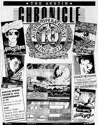 The last time Tim O'Connor came clean: <i>Chronicle</i> cover story, 1987