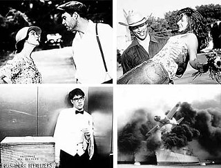 (l-r): <i>The Whole Wide World</i> (1996), <i>Hope Floats </i>(1997), <i>Rushmore </i>(1998), <i>Pearl Harbor </i>(2001)
