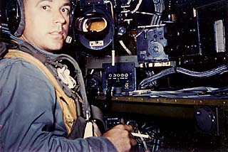The author's father, John Aaron Bird; when this photo was taken, he was a captain in the Air Force who navigated an RB-50 reconnaissance plane. Unlike Major Root in <i>The Yokota Officers Club</i>, Bird was eventually awarded the Distinguished Flying Cross.