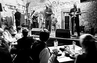 Gospel Brunch on the inside stage at Stubb's