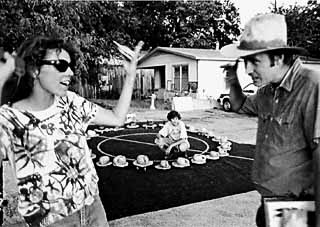 Clark Walker (r) watches D. Montgomery have a breakthrough day.