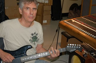 Ginn in his Taylor studio, 2009