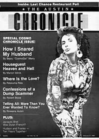 Bejou Merry poses as our <i>Cosmo </i>cover girl.