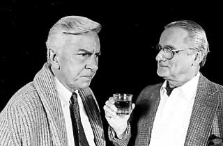 Everett Skaggs(l) in <i>A Delicate Balance</i>
