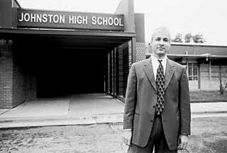 Johnston High School Principal Sal Cavazos