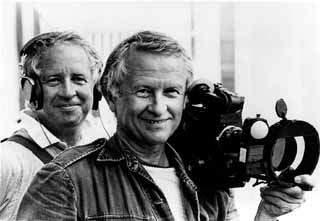 Albert Maysles (r) with brother David