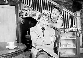 Sears and Williams' first production, with Williams as Charlie and Sears as redneck Owen Musser