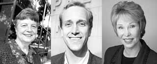 Place 4 candidates (l-r): Beverly Griffith, Betty Dunkerley, and Brewster McCracken