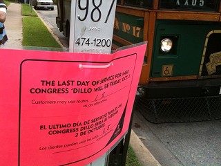 Bid adieu to the ’Dillo. Oct. 2 will mark the ’Dillo’s last ride as Capital Metro brings an end to the Downtown circulator as a means of balancing its 2010 budget.