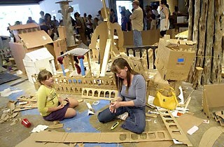 Hands-on: making aqueducts for <i>The 24 Hour Roman Reconstruction Project</i>