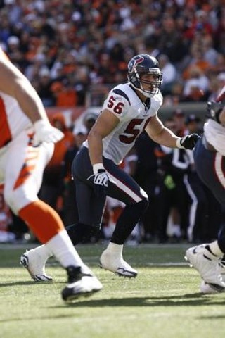 Hard-hitting rookie linebacker Brian Cushing