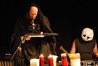 An early morning reading of <i>All Known Metal Bands</i>, October 2009