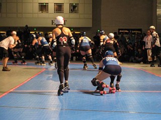 Texies on the track: The Texas Rollergirls Texecutioners. WFTDA Declaration of Derby, Philadelphia, PA, Nov 14 2009