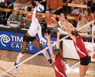 Senior All-American Destinee Hooker was a force in the UT win tonight