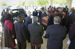 Funeral for Nathaniel Sanders II