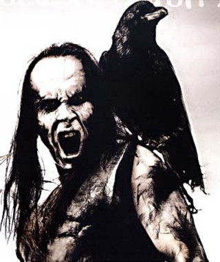 Behemoth's Nergal, left