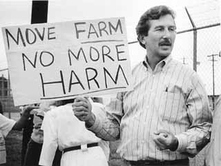 Ten years ago, protesters -- including then-Travis County Judge Bill Aleshire -- gathered to get the tank farm out of East Austin. Area residents complained that the gasoline storage facility, jointly operated by several companies, was causing them health problems. The tank farm was eventually closed, but it's still a subject of debate -- see Visualize Whirled Tank Farms, p.16.