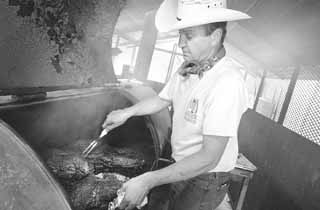 BBQ World HQ pitmaster Duke Bischoff will be serving his Certified Angus brisket at the Victory Grill's Friday night festivities.