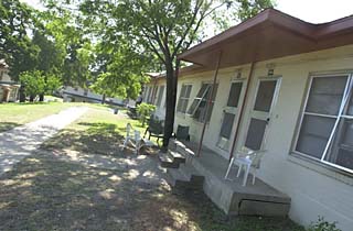 2105 Rosewood: the site of the shooting