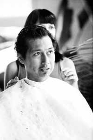 The Elvis Shot, laughs Escovedo, of this picture taken about the time of <i>Gravity</i>.