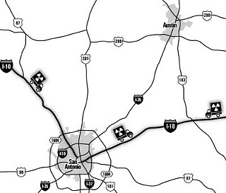 According to www.mapscience.org, the proposed nuclear waste dump at Yucca Mountain, Nev., poses a threat to more than just Nevadans. The Web site, maintained by the Environmental Working Group, allows viewers to create a map showing the nearest route on which waste headed Yucca Mountain will travel. In Austin’s case, that would be Interstate 10. Other major Texas routes include I-40 and rail lines along I-20, I-45, and U.S. 90. The site provides some interesting facts about those Texas routes: Within one mile of them, there are 2.3 million residents, 599 schools, and 76 hospitals. Also, there were 2,391 fatal tractor-trailer wrecks in Texas from 1994 to 2000, and 9,051 train wrecks from 1990 to 2001.