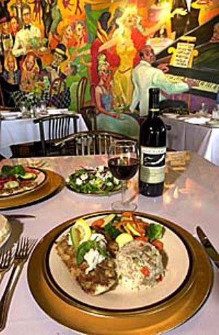 Trout Traina at Rocco's Grill
