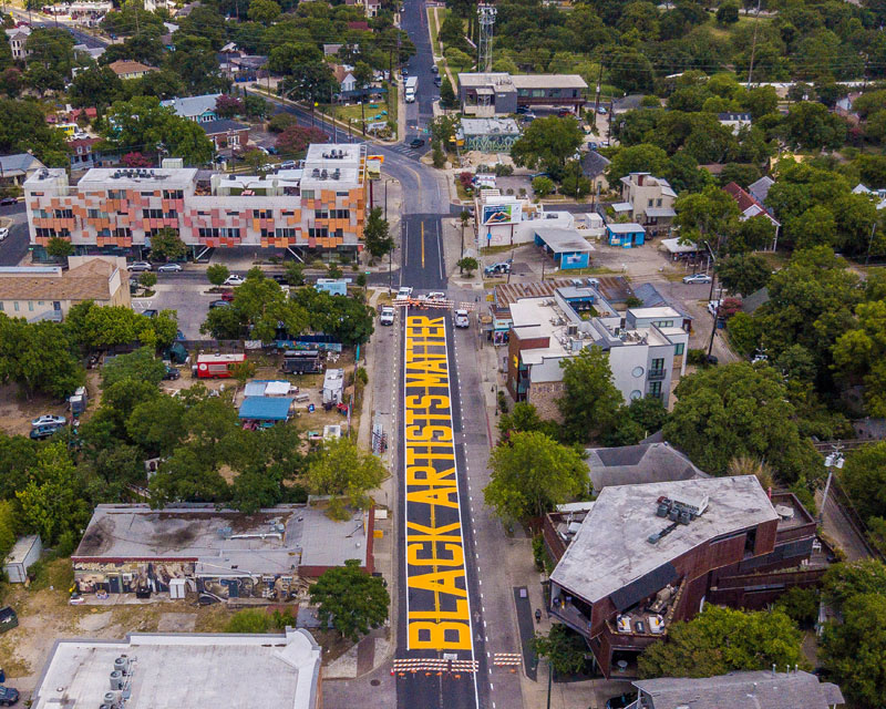 Black Artists Matter & Kenny Dorham Murals in East Austin 1 of 18
