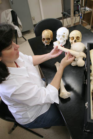 forensic anthropology research facility foto's