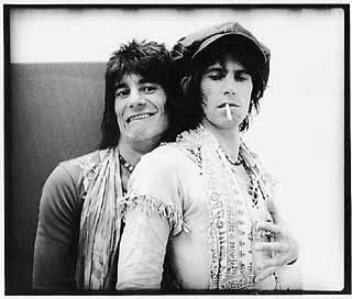 Ron Wood and Keith Richards of The Rolling Stones