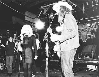 Dolly Parton and Ray Benson photograph by John Carrico