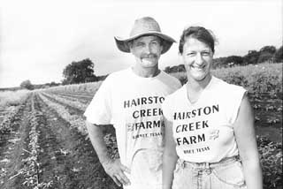 Gary and Sarah Rowland of Hairston Creek Farms