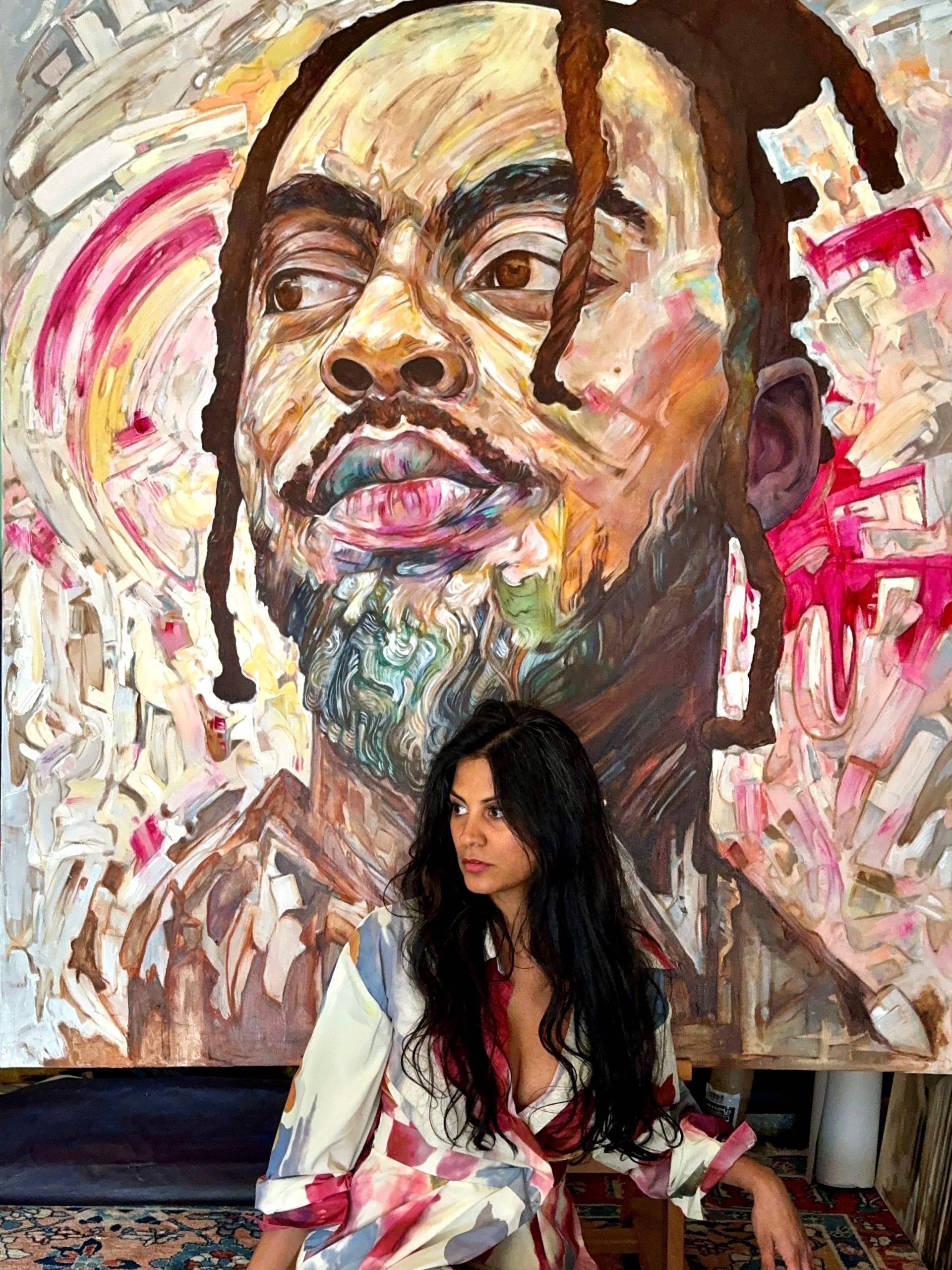 Looking Up: Artist Angélique Ferrão Comes Face-to-Face With Black Austin Figures